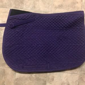 AP saddle pad, barely used, purple